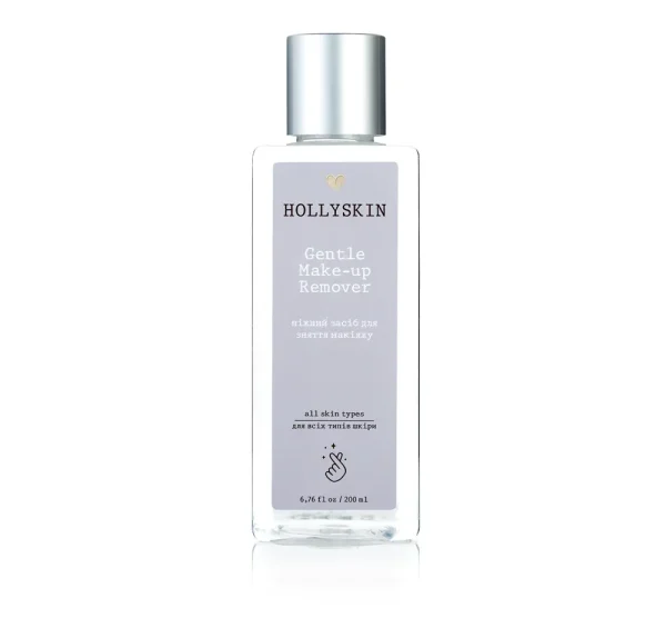 Нежное средство для снятия макияжа Hollyskin Gentle Make-Up Remover
