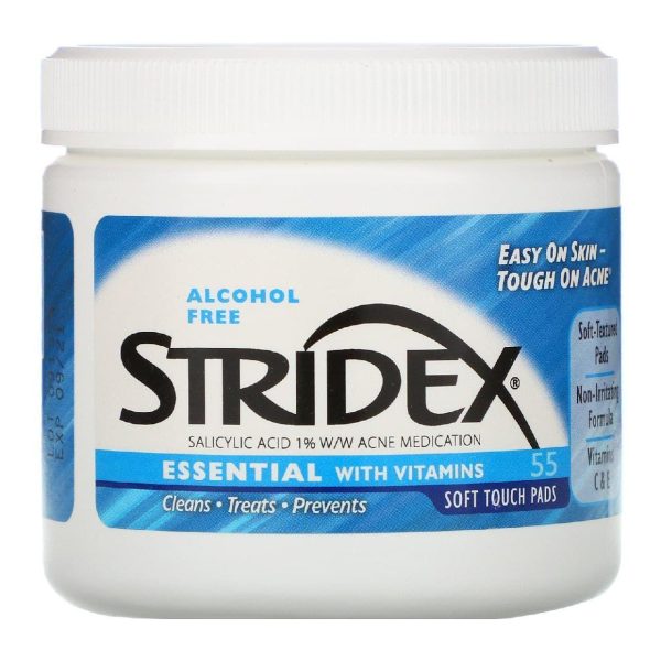 Накладки від акне, Acne Control, Stridex, 55 м'яких серветок