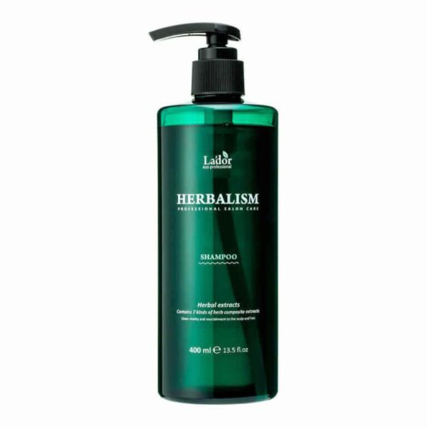 Заспокійливий шампунь із трав’яними екстрактами Lador Herbalism Shampoo 400 мл
