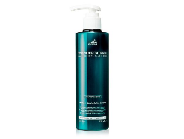 Зволожуючий шампунь для об’єму та гладкості волосся Lador Wonder Bubble Shampoo 250 мл