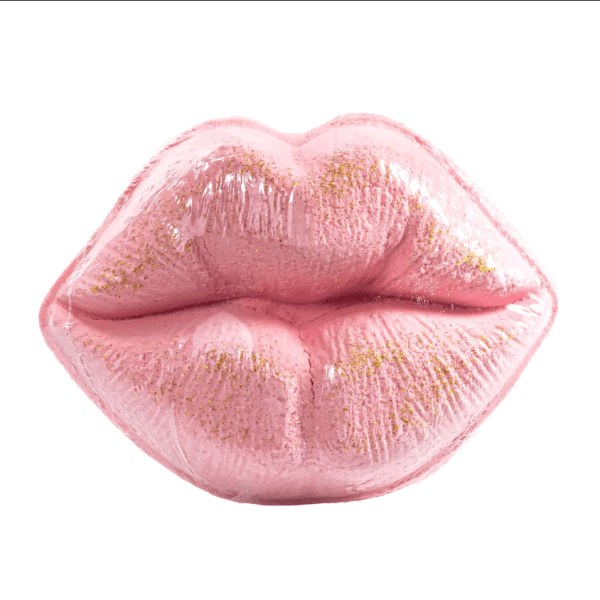 Бомбочка-гейзер для ванны "Губы" Top Beauty с ароматом Бабл Гам 210 г