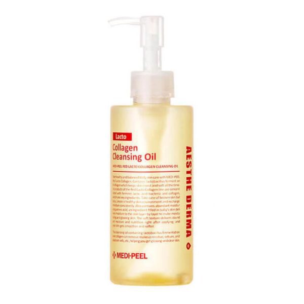 Гідрофільна олія з пробіотиками та колагеном Red Lacto Collagen Cleansing Oil Medi-Peel 200 ml