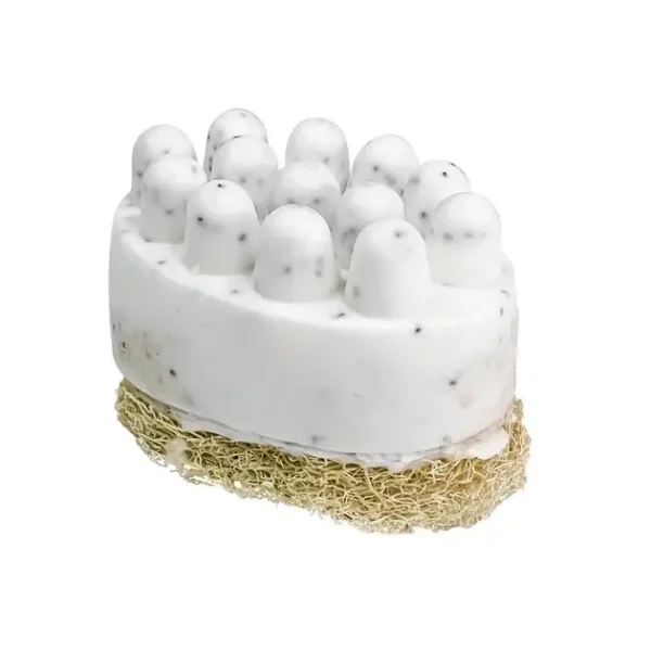 Натуральное мыло-скраб с люфой Top Beauty с ароматом жевачки 130 г