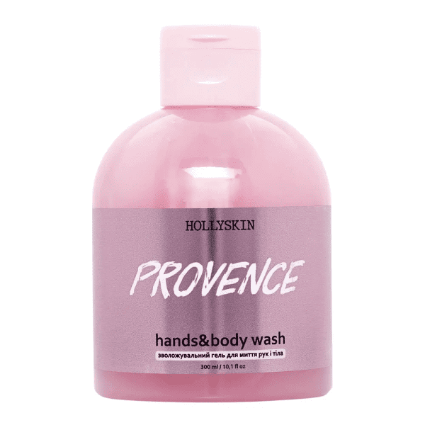 Увлажняющий гель для мытья рук и тело Hollyskin Provence 300 мл
