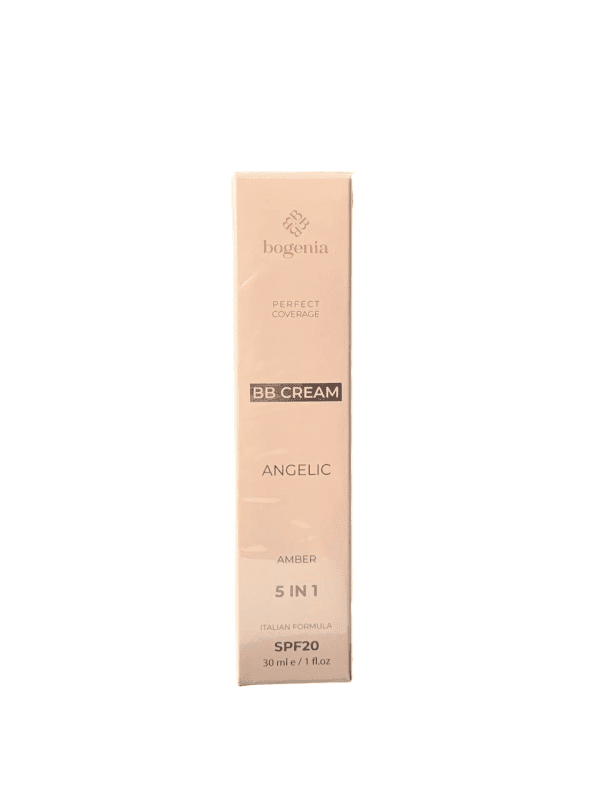 BB крем Bogenia ANGELIC 5 в 1 из SPF 20 №004 Amber 30 мл
