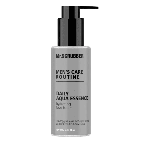 Увлажняющая эссенция-тонер для лица с витаминами Men’s Care Routine Mr.SCRUBBER 150 мл