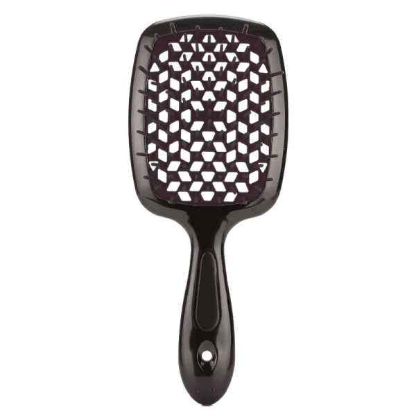Расческа для волос Superbrush Plus Hollow Comb чёрная
