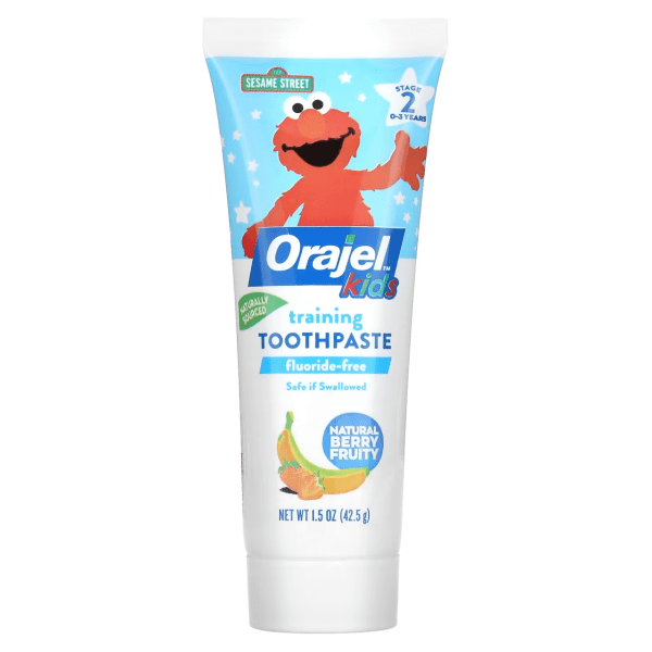 Зубная паста Elmo Training Orajel фруктовый вкус 42,5 г