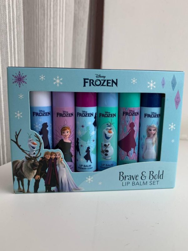 Набор бальзамов для губ для детей Disney Frozen 6 шт