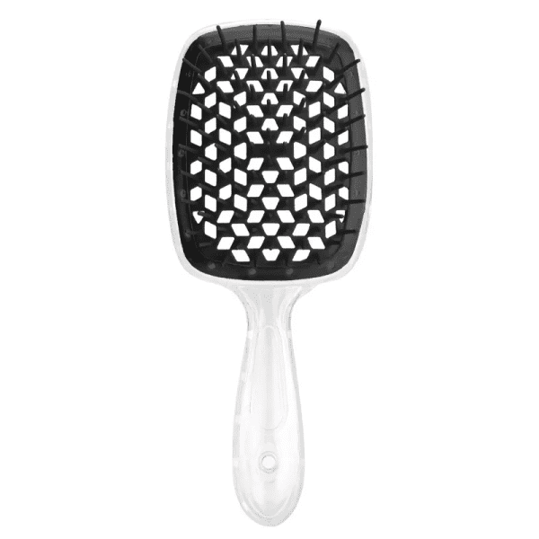 Расческа для волос Superbrush Plus Hollow Comb прозрачно-черная