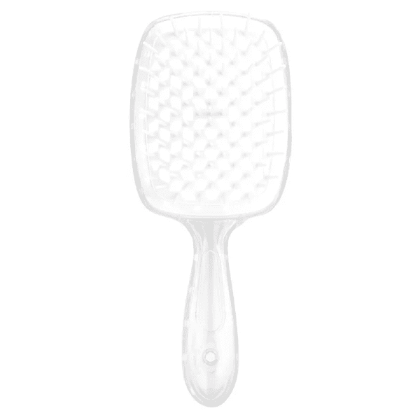 Расческа для волос Superbrush Plus Hollow Comb прозрачно-белая