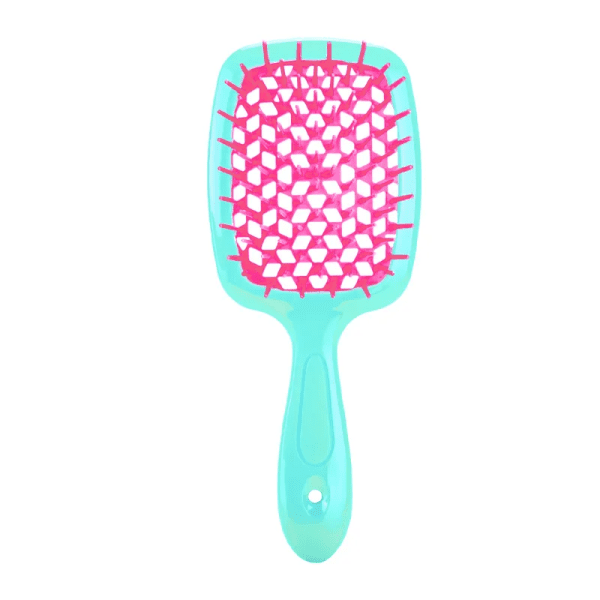 Расческа для волос Superbrush Plus Hollow Comb голубо-розовая