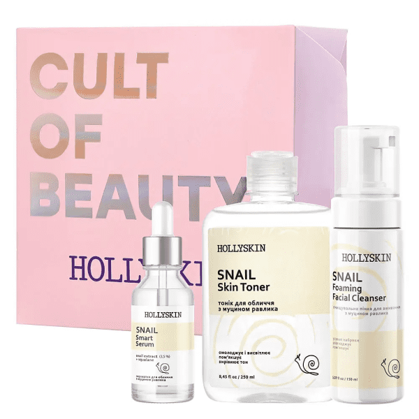 Набір Hollyskin Snail Smart Basic Care