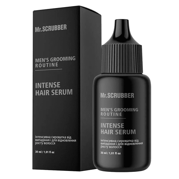 Интенсивная сыворотка от выпадения и восстановления роста волос Men’s Grooming Routine Mr.SCRUBBER 30 мл