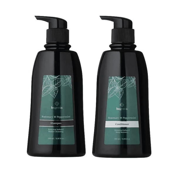 Набір для волосся з розмарином та м'ятою Bogenia Rosemary Peppermint 2 в 1