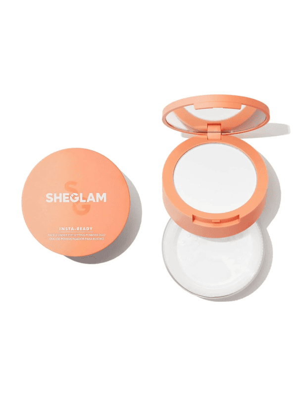 Матирующая пудра Sheglam Insta-Ready Face & Under Eye Setting Powder Duo - Translucent
