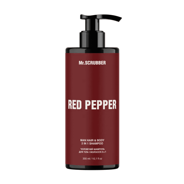 Шампунь для тела и волос 2 в 1 Red Pepper Mr.SCRUBBER 300 мл