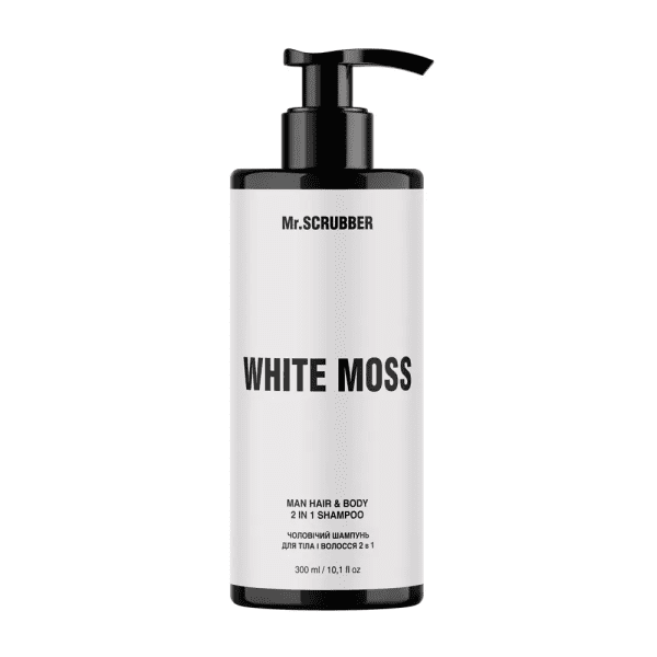 Шампунь для тела и волос 2 в 1 White Moss Mr.SCRUBBER 300 мл