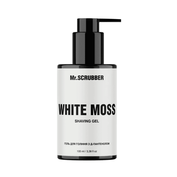 Гель для бритья с д-пантенолом White Moss Mr.SCRUBBER 100 мл