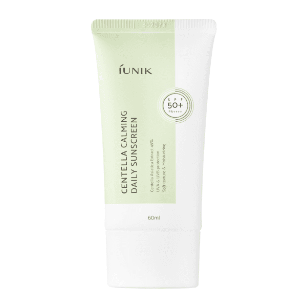 Солнцезащитный крем с экстрактом центеллы IUNIK Centella Calming Daily Sunscreen SPF 50+ PA++++ 60 мл