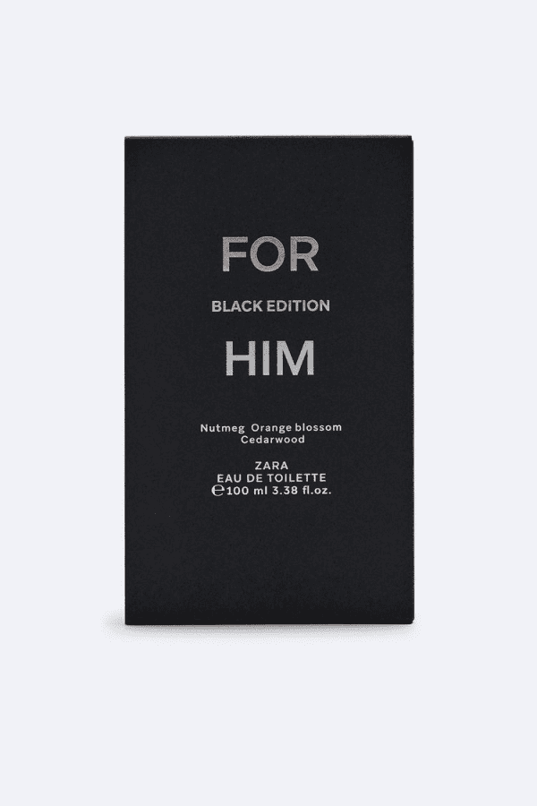 Туалетная вода Zara For Him Black Edition 100 мл