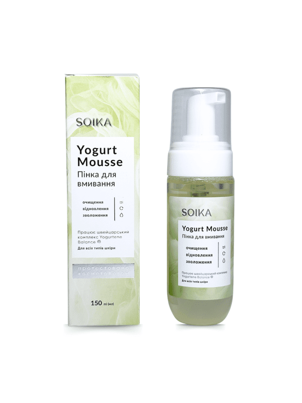 Пенка для умывания с пребиотическим комплексом Yogurtene Balance Soika 150 мл