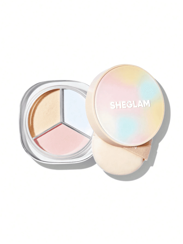 Коригуюча фінішна пудра 3 в 1 Sheglam Radiance Ring