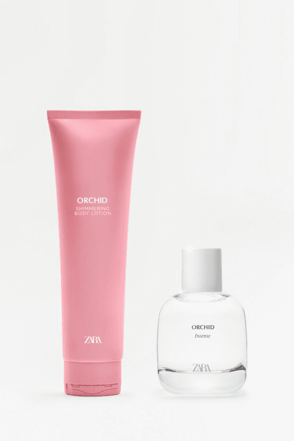 Набор Zara парфюмированная вода Orchid Intense Christmas 90 мл + лосьон для тела Orchid 150 мл