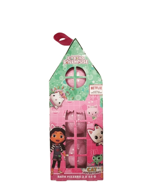 Набор бомбочек для ванны Gabbys Dollhouse 3 шт