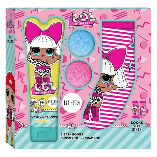 Подарочный набор BI-ES Kids Lol surprise 2в1