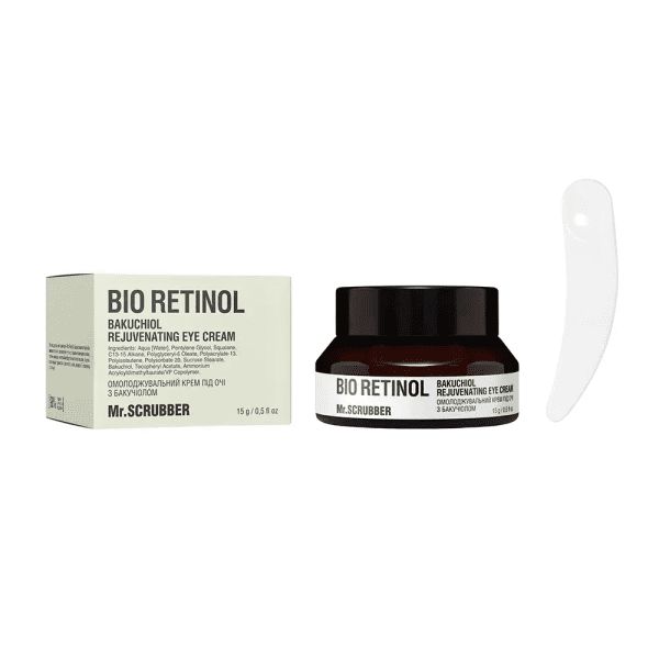 Омолаживающий крем под глаза Bio Retinol с бакучиолом Mr.SCRUBBER 15 г