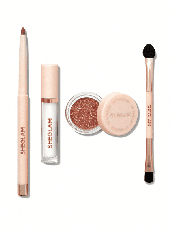 Набор для губ с глитером Sheglam Lip Dazzler Glitter Kit - Center Stage