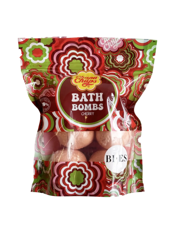 Бомбочки для ванны Chupa Chups Вишня 6 шт
