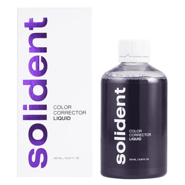 Ополіскувач для ротової порожнини з ефектом відбілювання зубів Solident Color corrector liquid 250 мл
