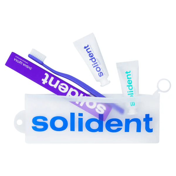 Набор для путешествий Solident travel kit Mint / Blackcurrant