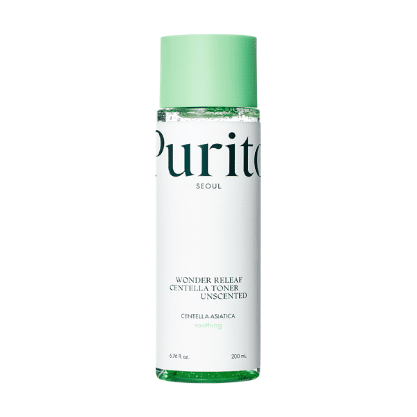 Успокаивающий тонер с центеллой без эфирных масел Purito Seoul Wonder Releaf Centella Toner Unscented 200 мл