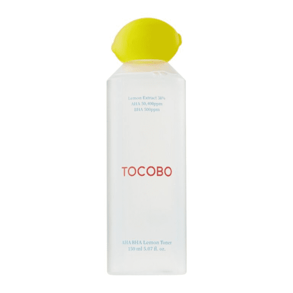 Лимонный тонер AHA и BHA кислотами AHA BHA Lemon Toner Tocobo 150 мл