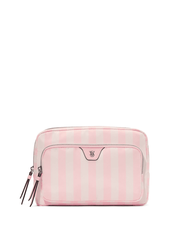 Косметичка Victoria Secret Travel Makeup Pouch Розовая