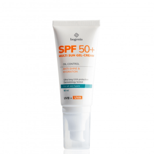 Солнцезащитный крем для лица Multi Sun Gel-Cream SPF 50+ Bogenia 50 мл