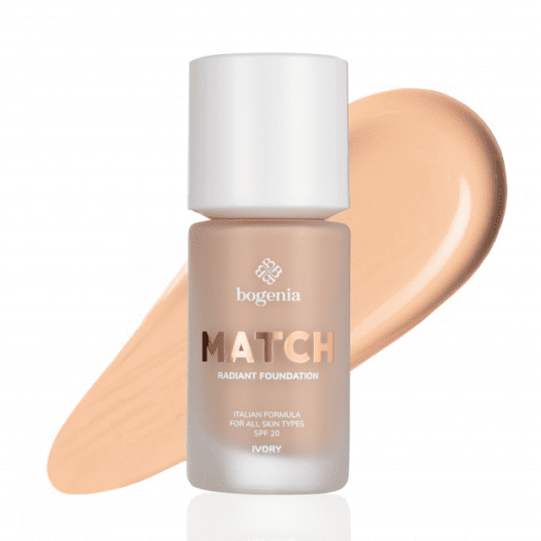 Тональний крем MATCH Foundation Bogenia 001 Ivory 35 мл