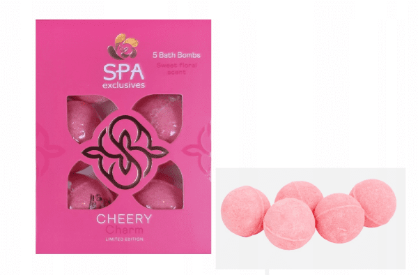 Набор бомбочек Spa Exclusives “Cherry charm” 5 шт по 20 г