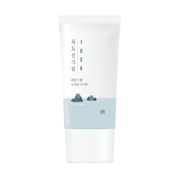 Солнцезащитный крем с морской водой ROUND LAB 1025 Dokdo Sunscreen 50 мл