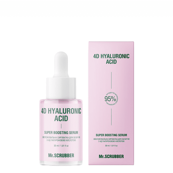 Увлажняющая сыворотка для лица 4D Hyaluronic Acid с 4Д гиалуроновой кислотой Mr.SCRUBBER 30 мл