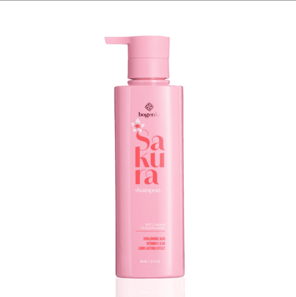 Шампунь для волос с экстрактом сакуры Sakura Shampoo Bogenia 450 мл