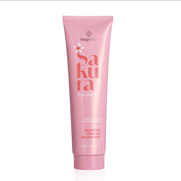 Маска для волос с экстрактом сакуры Sakura Hair Mask Bogenia 300 мл
