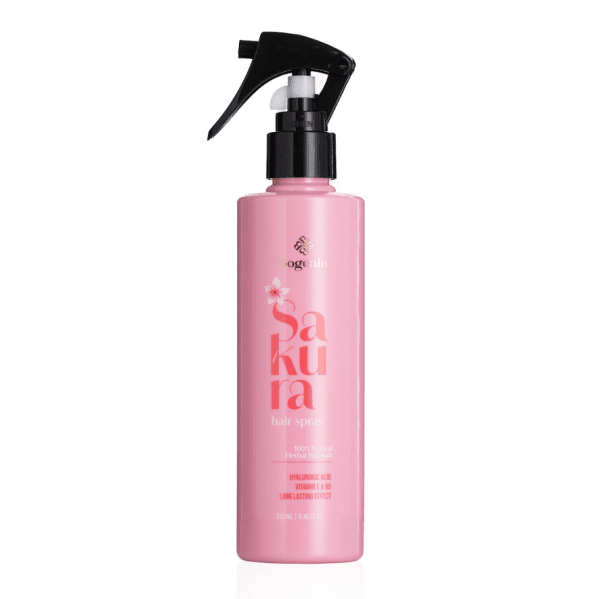 Термозащитный спрей для волос с экстрактом сакуры Sakura Hair Spray Bogenia 250 мл