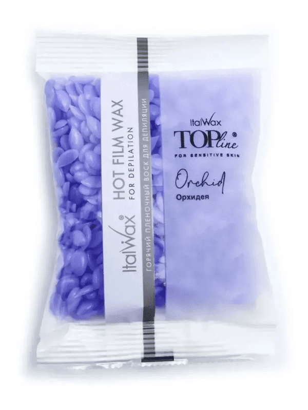 Горячий плёночный воск в гранулах Italwax TOP LINE Орхидея 100 г