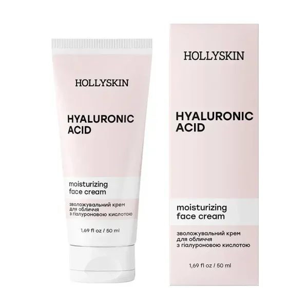 Увлажняющий крем для лица с гиалуроновой кислотой Hollyskin Hyaluronic Acid Face Cream 50 мл