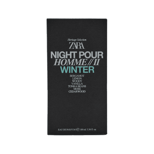 Парфюмированная вода Zara Night Pour Homme // II Winter 100 мл