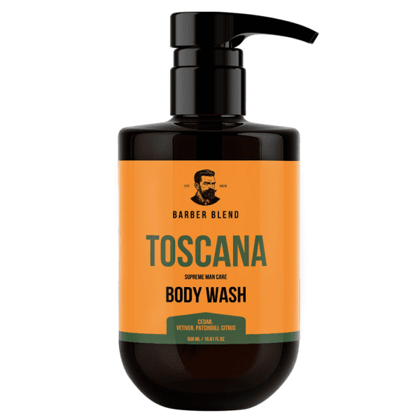 Парфюмерный гель для душа Toscana для мужчин BARBER BLEND 500 мл